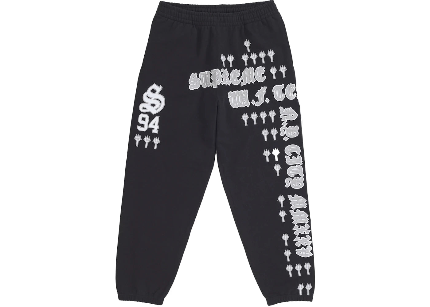 Supreme League Champs Sweatpant Black