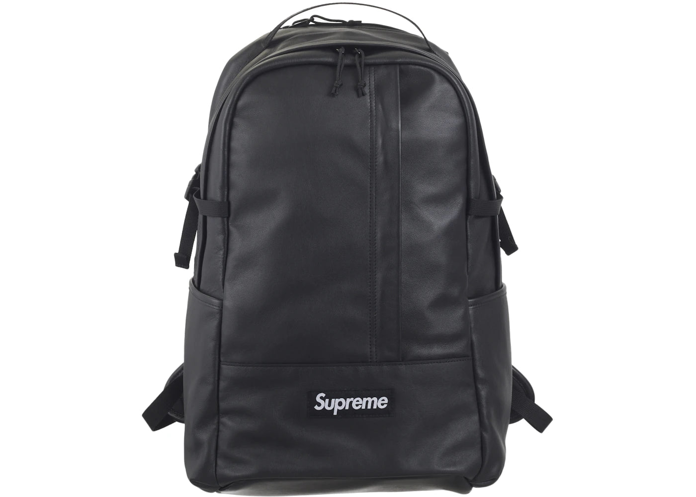 Leather Backpack Black