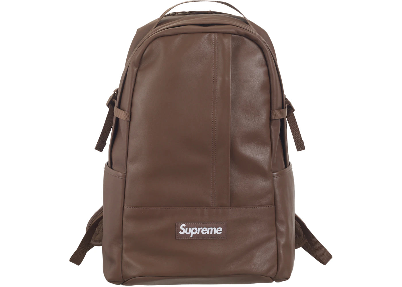 Leather Backpack Brown