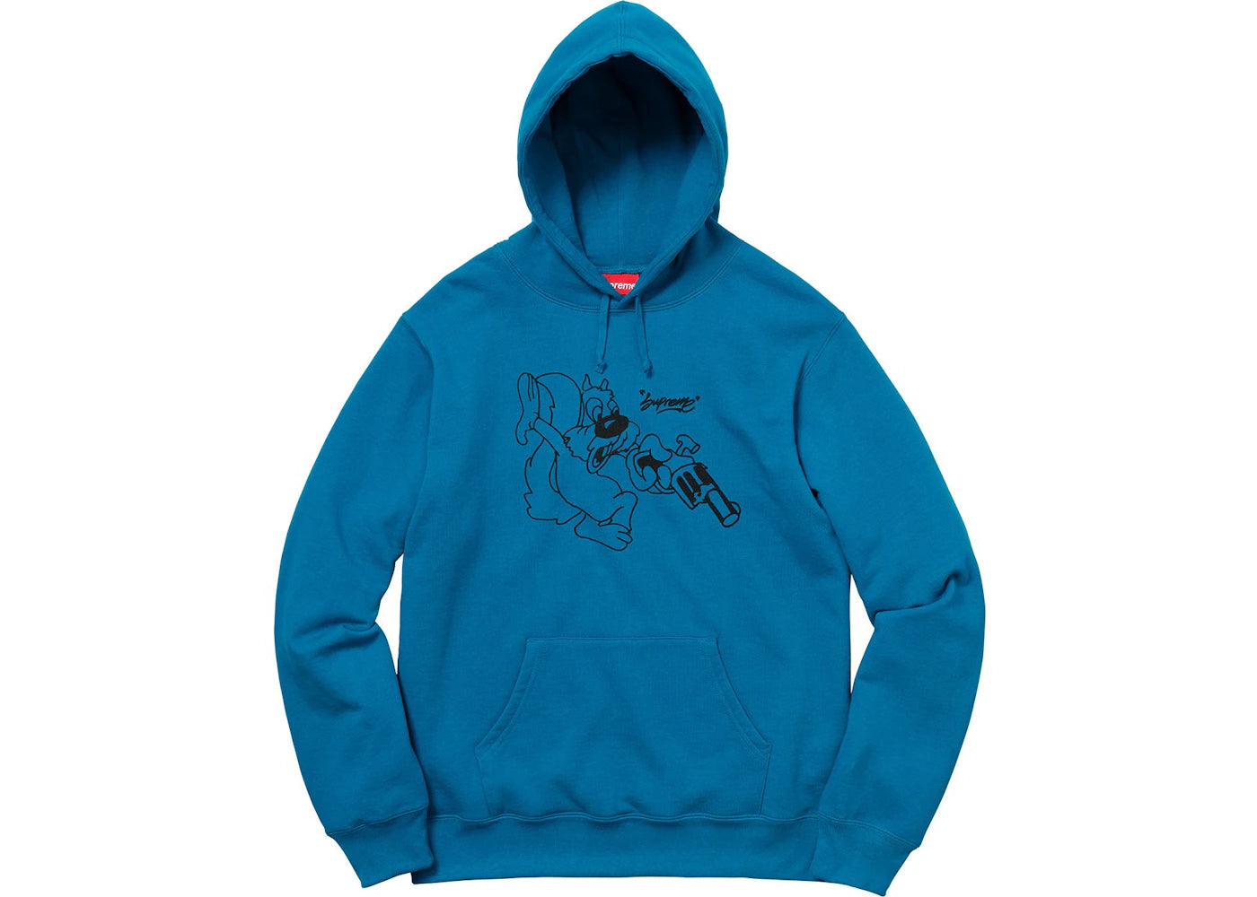 Supreme Lee Hooded Sweatshirt Dark Aqua