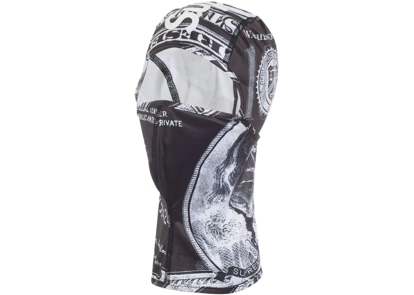 Supreme Lightweight Balaclava Black Money