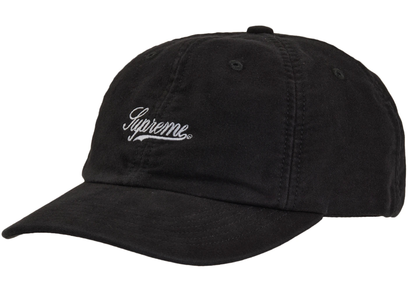 Supreme Lightweight Moleskin 6-Panel Black