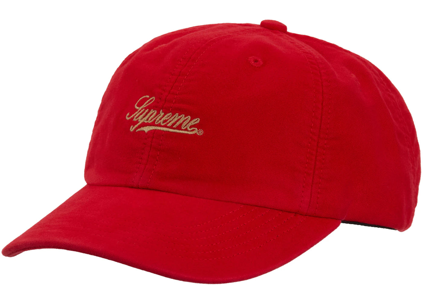 Supreme Lightweight Moleskin 6-Panel Red