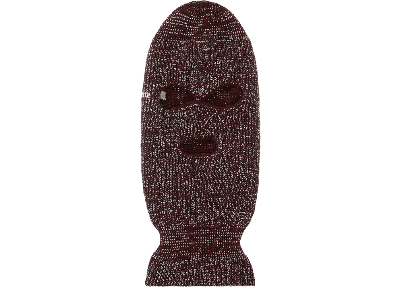 Supreme Lurex Balaclava Burgundy