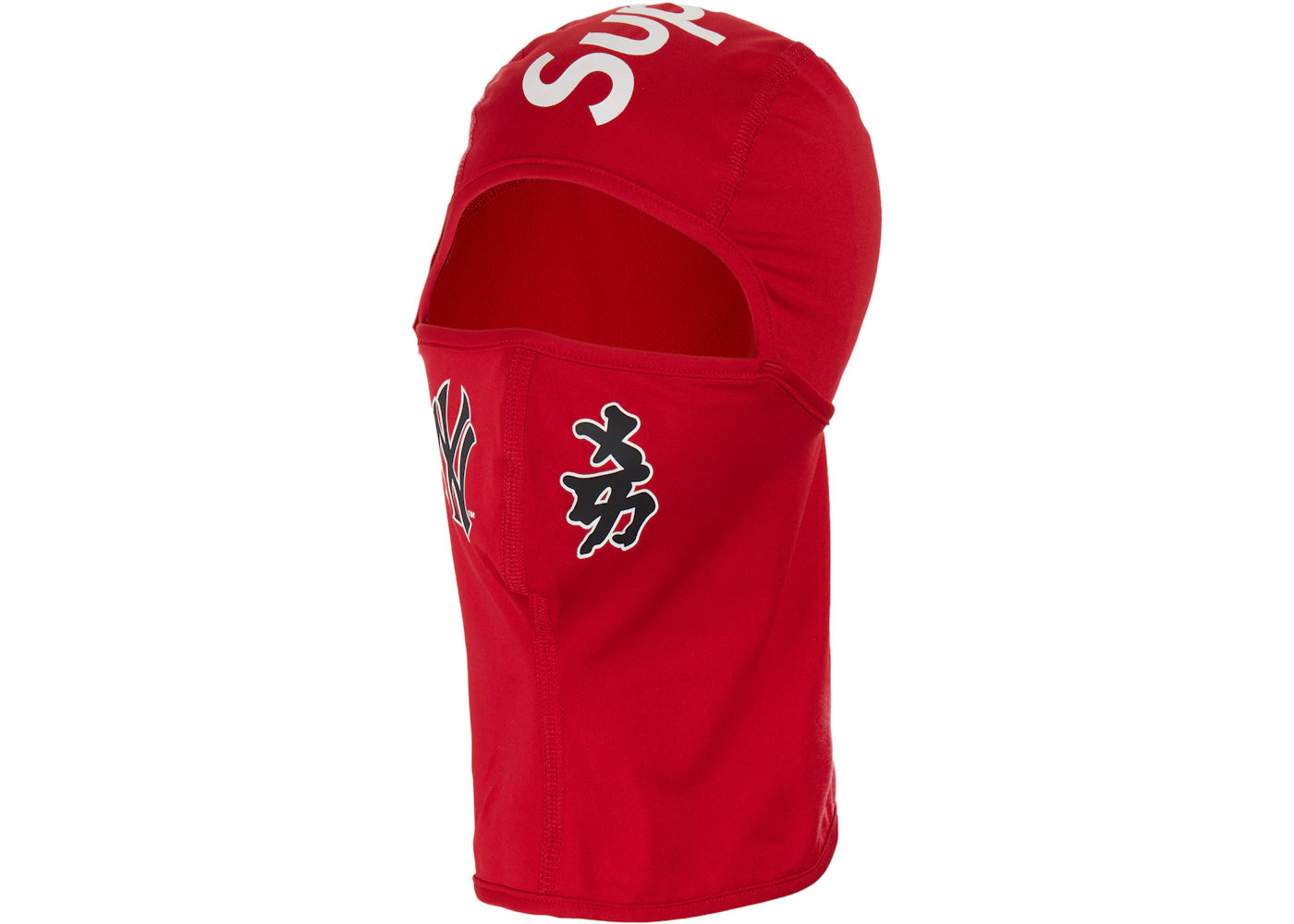 Supreme MLB Kanji Teams New York Yankees Lightweight Balaclava Red