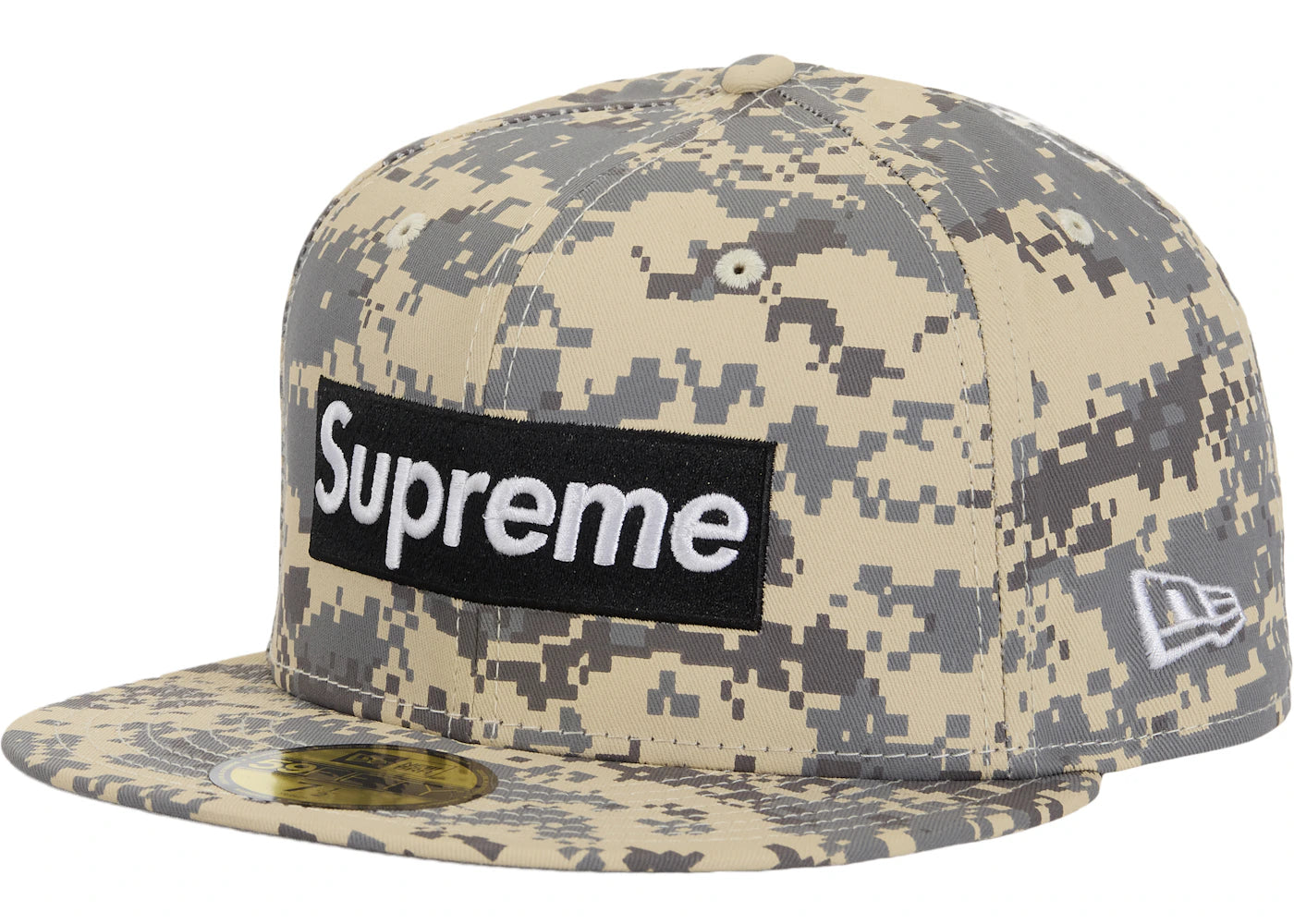 Supreme MLB Teams Box Logo New Era 59Fifty Cap Digital Camo