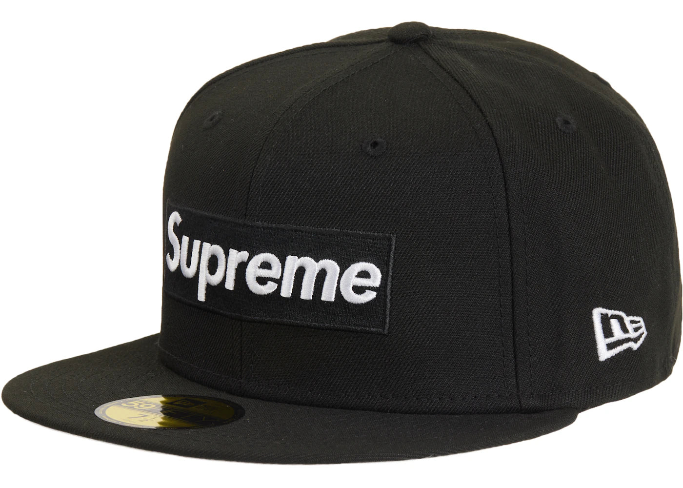 Supreme MLB Teams Chicago Box Logo New Era 59Fifty Fitted Cap Black