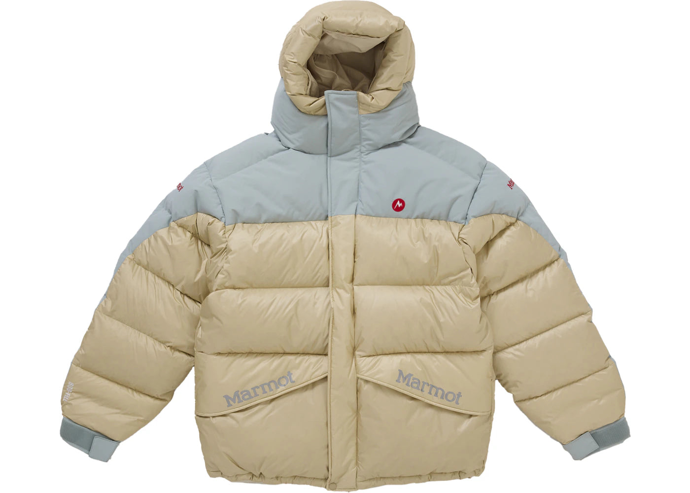 Supreme Marmot 800-Fill Down Parka Tan
