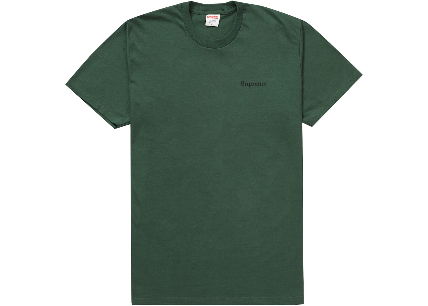 Supreme Martin Wong Big Heat Tee Dark Green