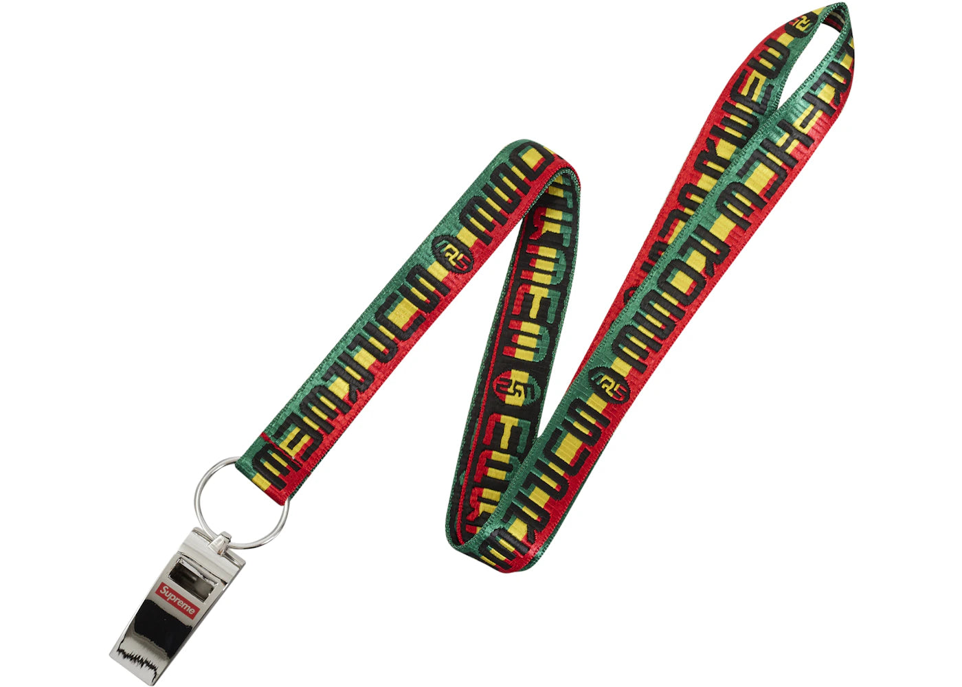 Supreme Martine Rose Lanyard With Whistle Multicolor
