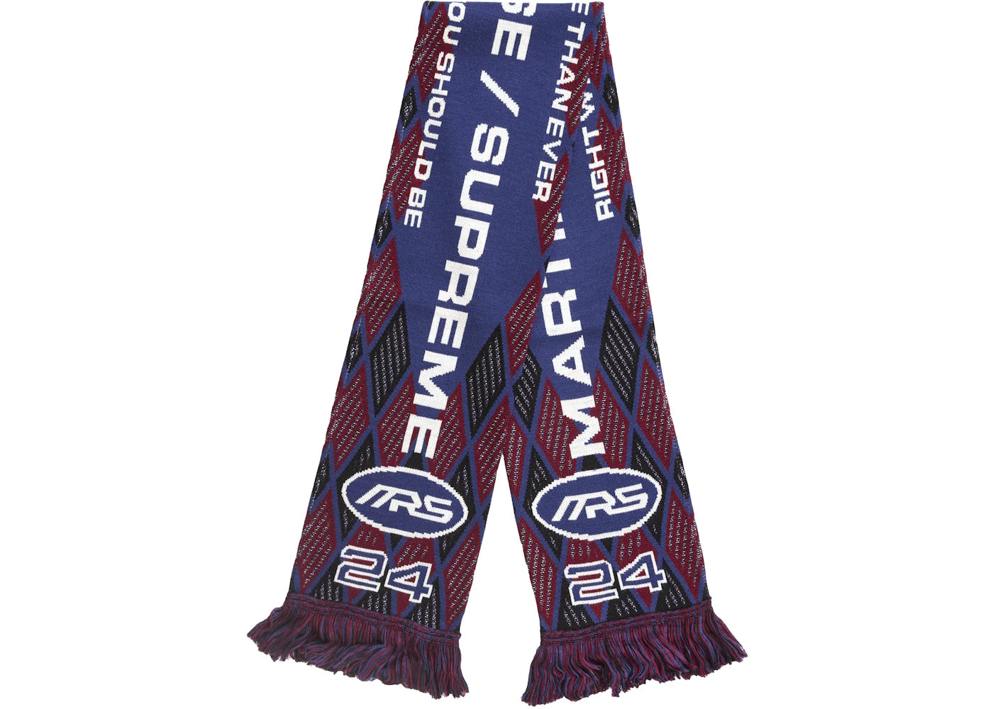 Supreme Martine Rose Scarf Navy