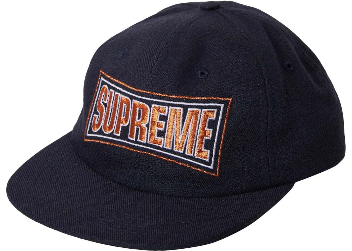 Supreme Metallic Arc 6-Panel Navy