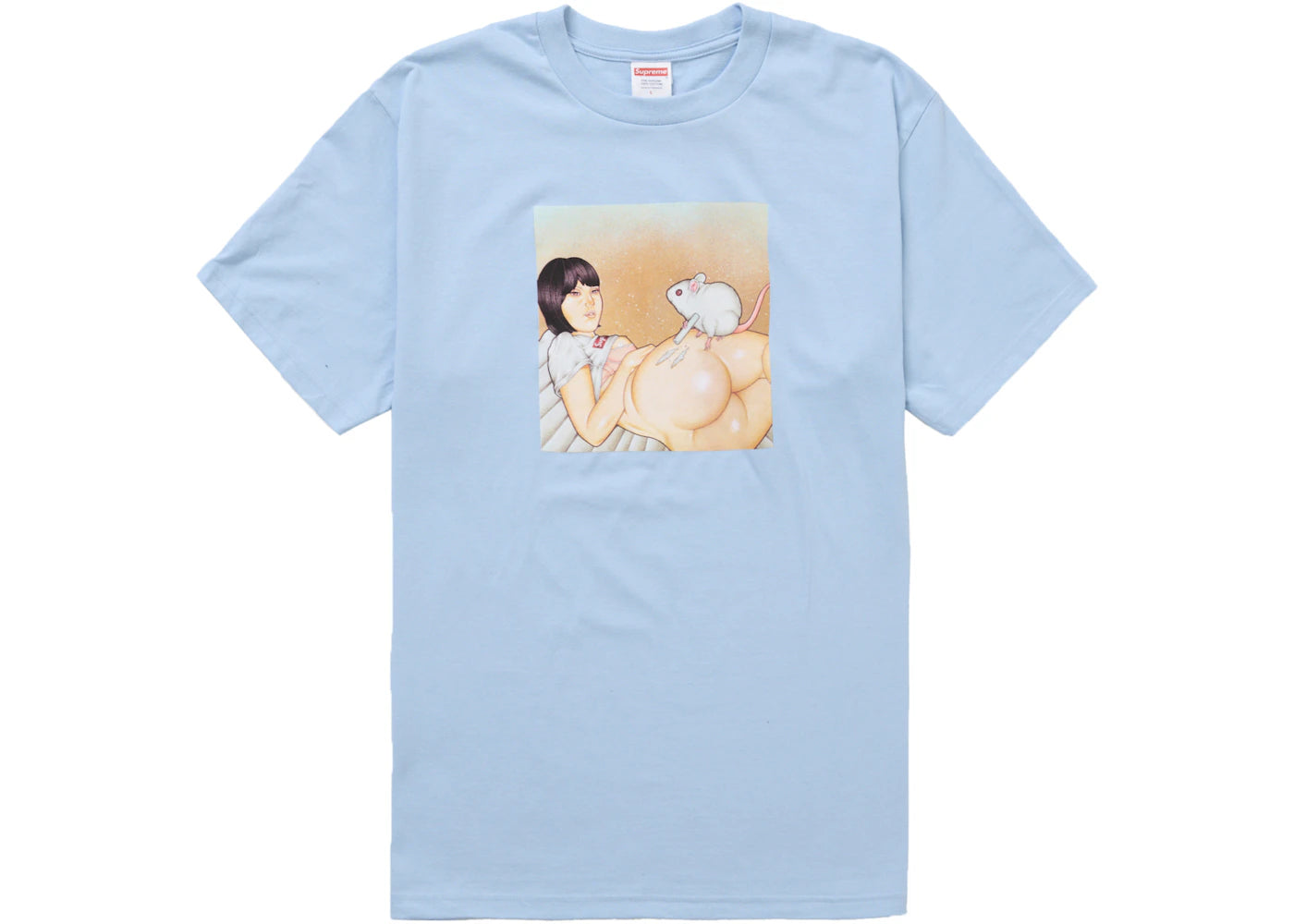 Supreme Mouse Tee (SS25) Powder Blue