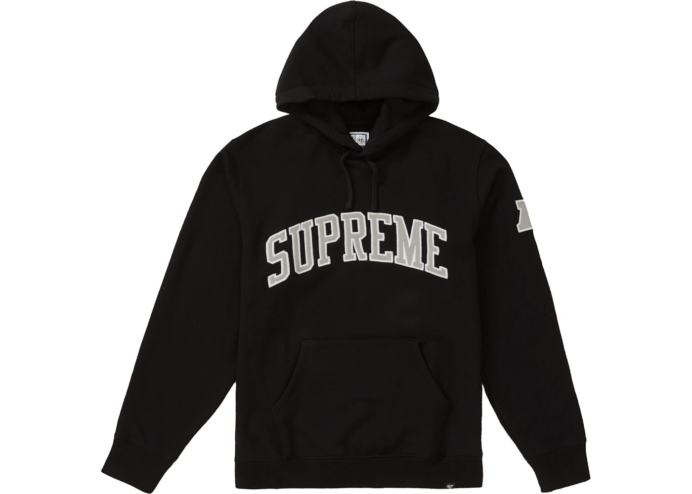 Supreme NFL x Raiders x '47 Hooded Sweatshirt Black