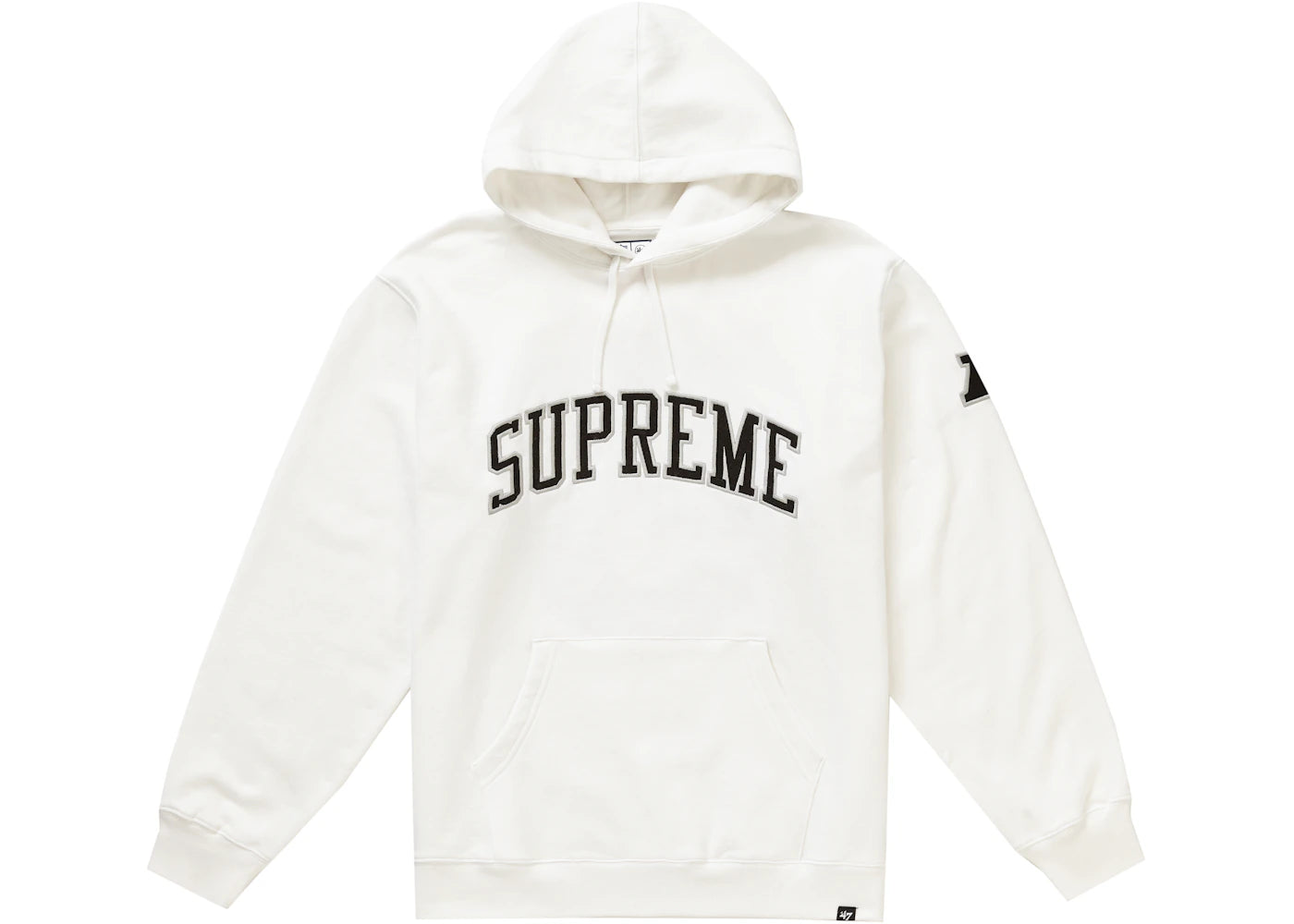 Supreme NFL x Raiders x '47 Hooded Sweatshirt White