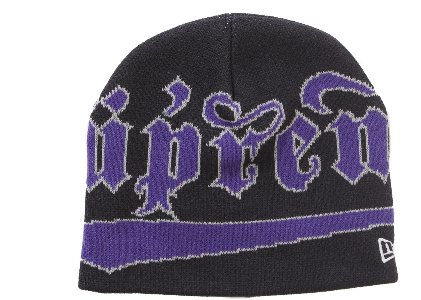 New Era Accent Beanie Navy