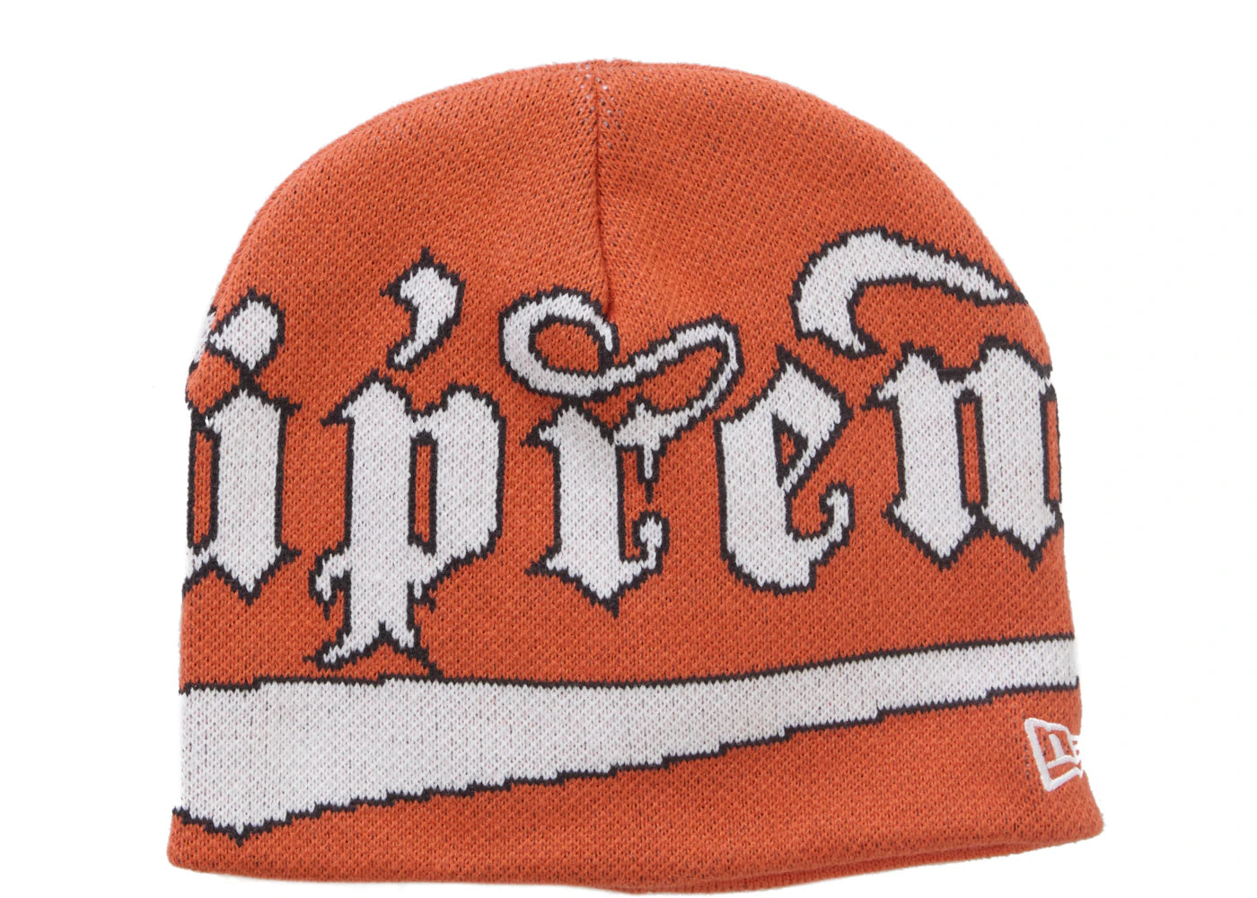 New Era Accent Beanie Orange