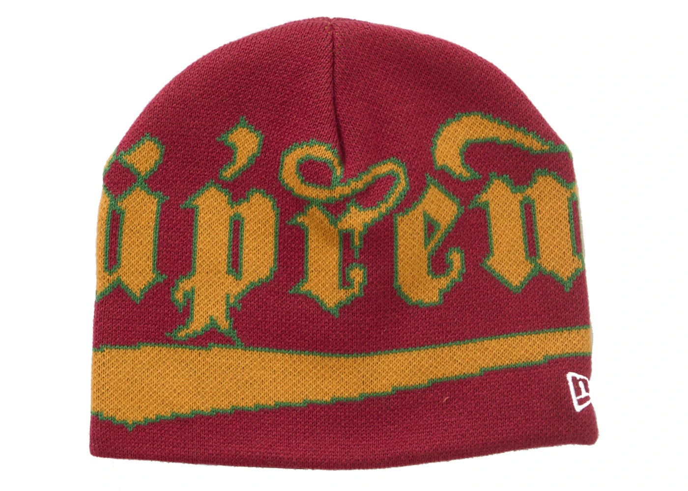 New Era Accent Beanie Cardinal