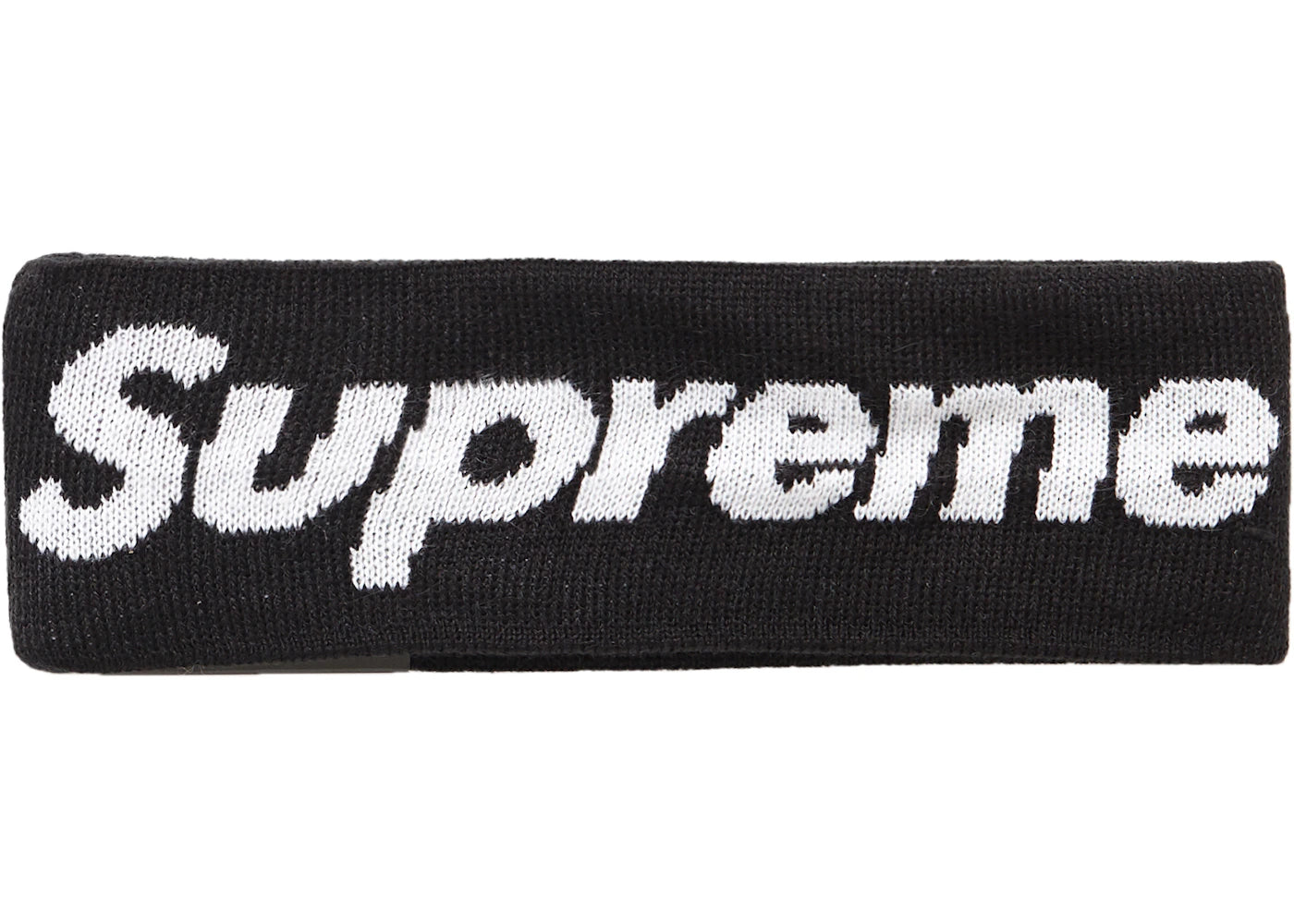 Supreme New Era Big Logo Headband (FW18) Black