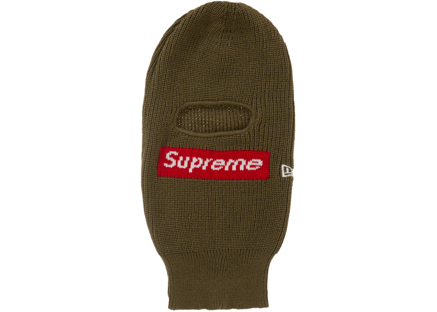 Supreme New Era Box Logo Balaclava (FW22) Olive