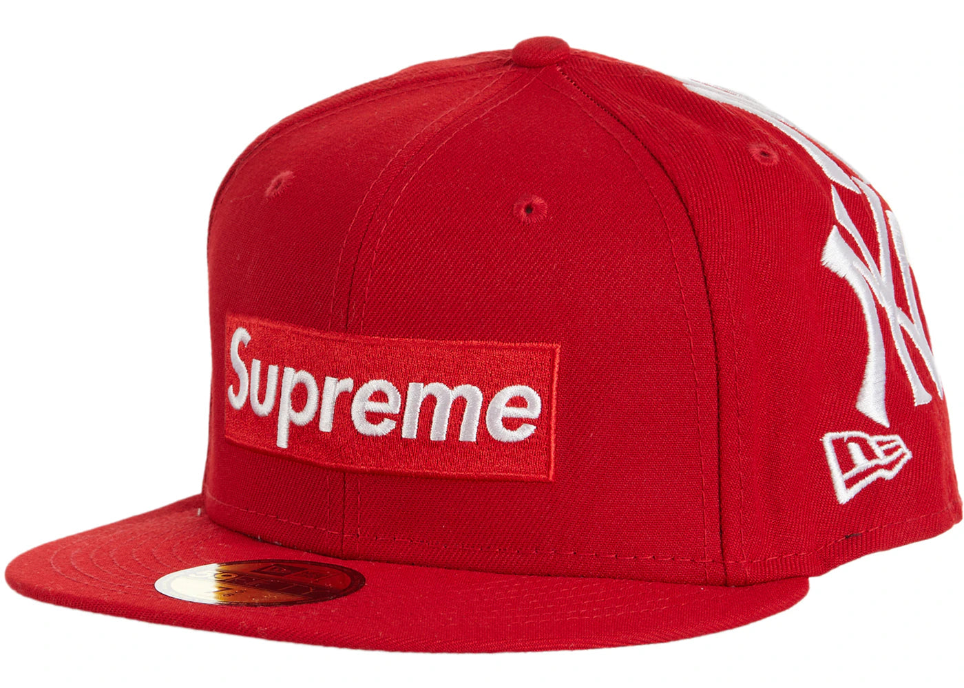 Supreme New York Yankees Box Logo New Era Red