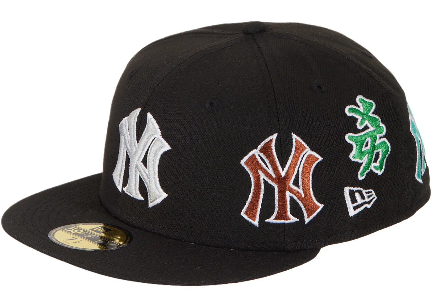 Supreme New York Yankees Kanji New Era Fitted Hat Black