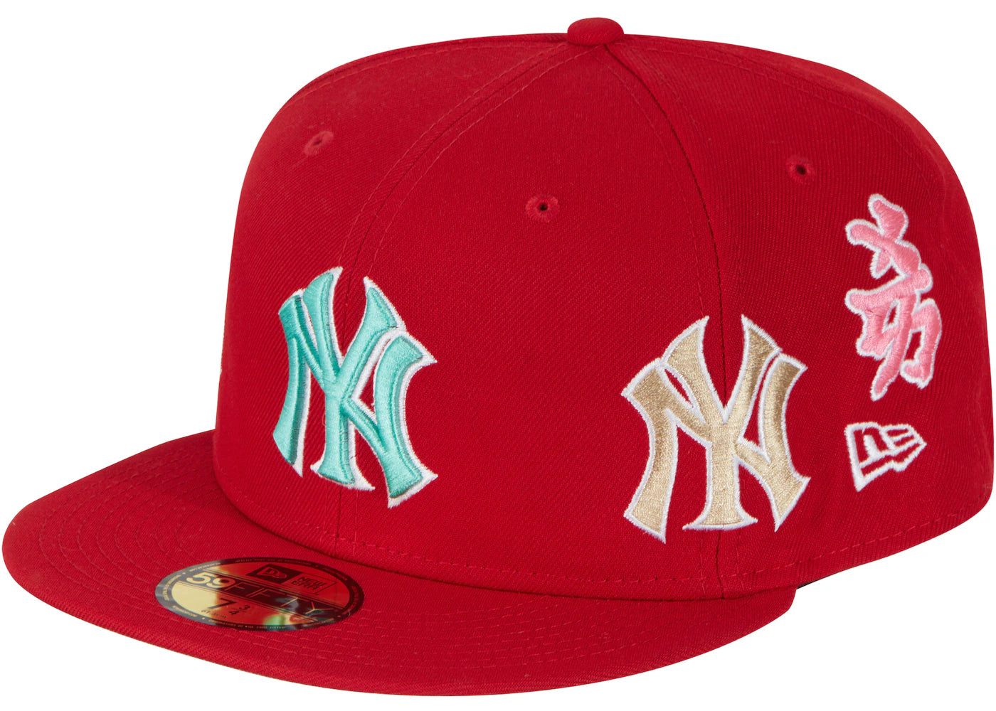 Supreme New York Yankees Kanji New Era Fitted Hat Red