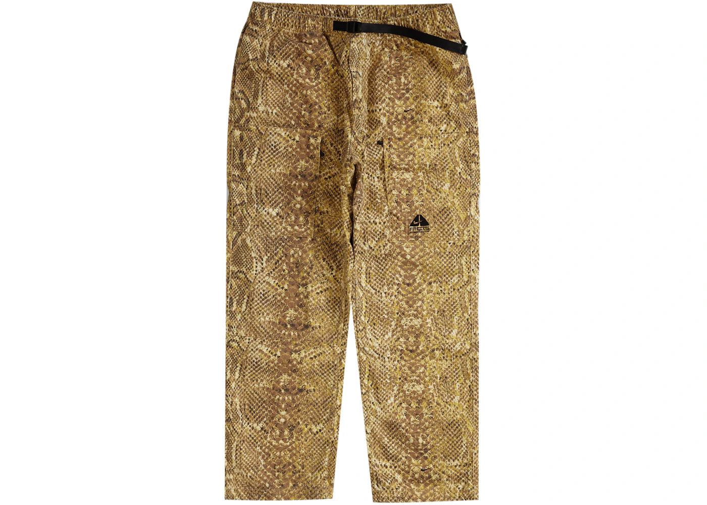 Supreme Nike ACG Belted Denim Pant Gold Snakeskin