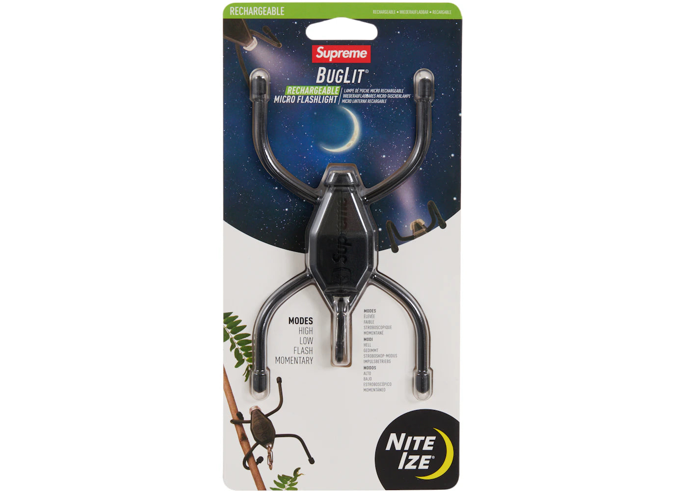 Supreme Nite Ize Buglit Black
