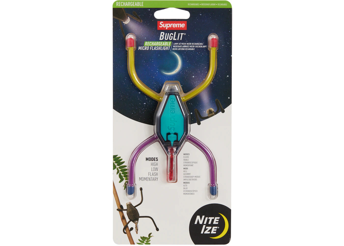 Supreme Nite Ize Buglit Multicolor