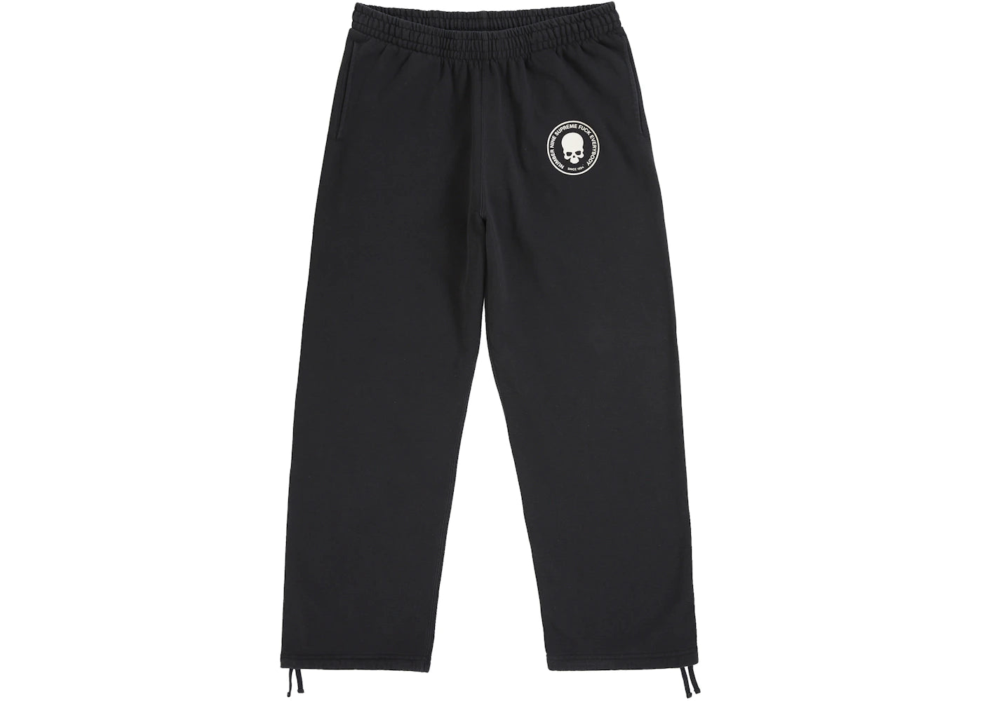 Supreme Number (N)ine Drawstring Sweatpant Black