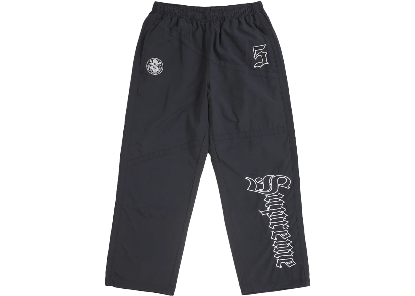 Supreme Old English Track Pant Black
