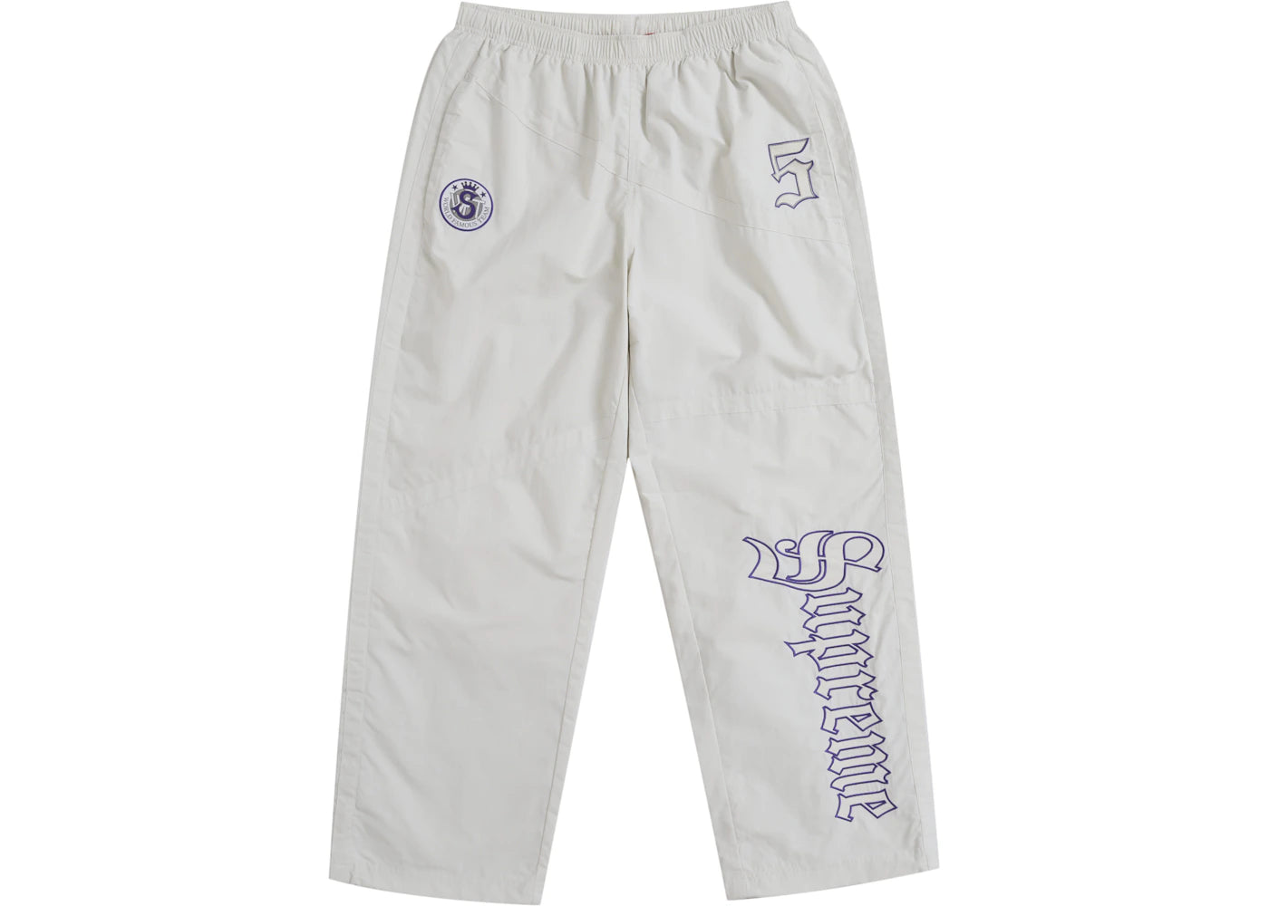 Supreme Old English Track Pant White