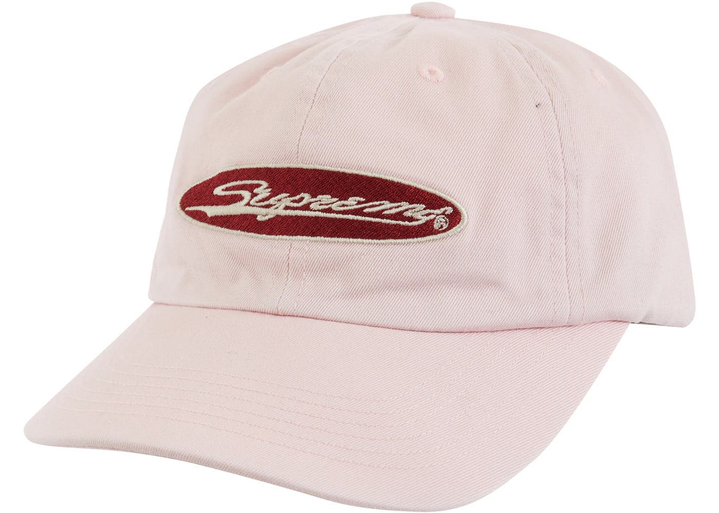 Supreme Oval 6-Panel Light Pink