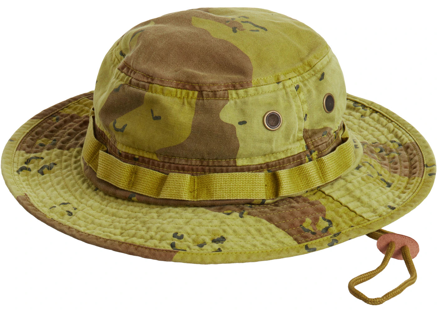 Supreme Overdyed Camo Boonie Green