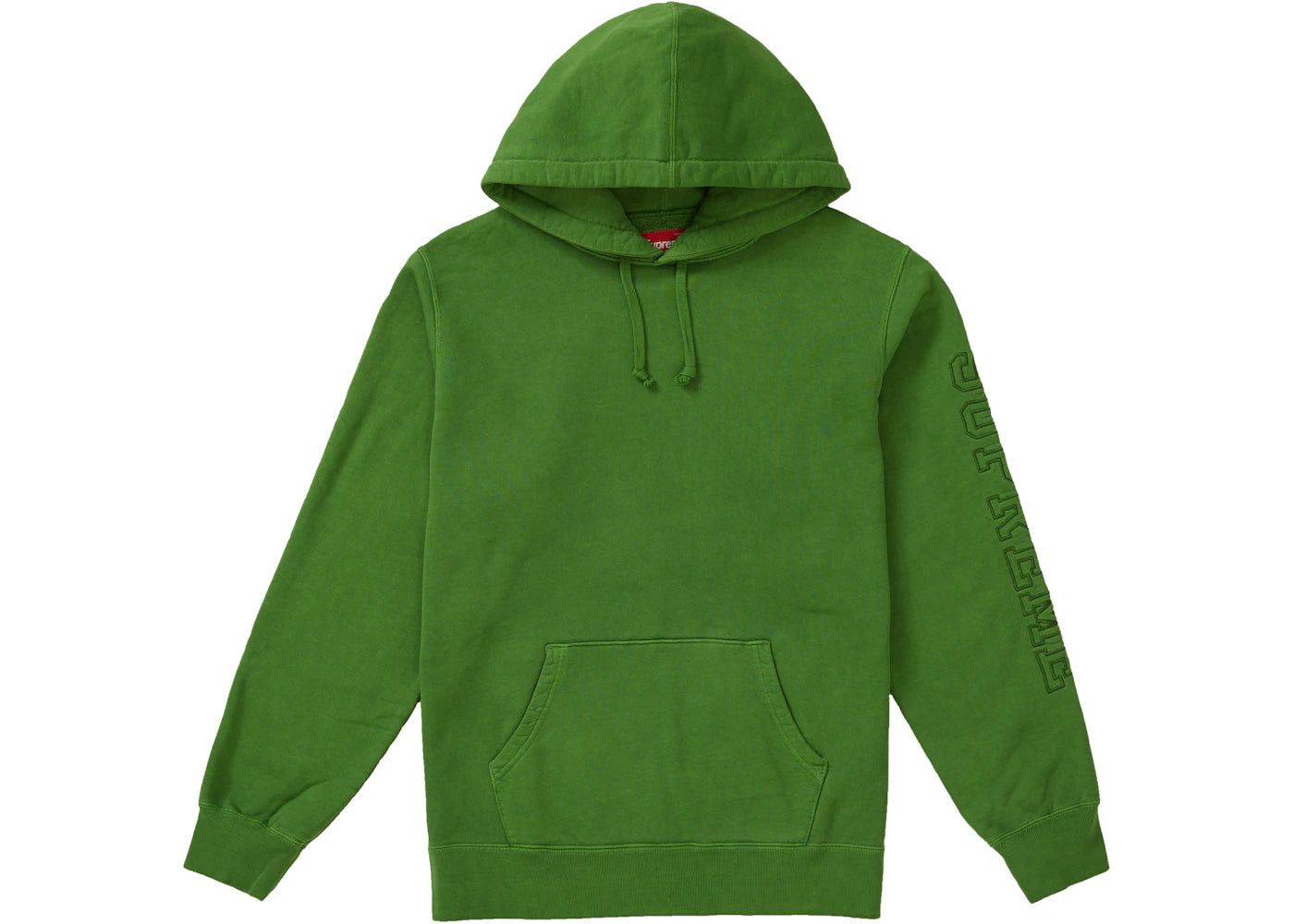 Supreme Overdyed Hooded Sweatshirt Green