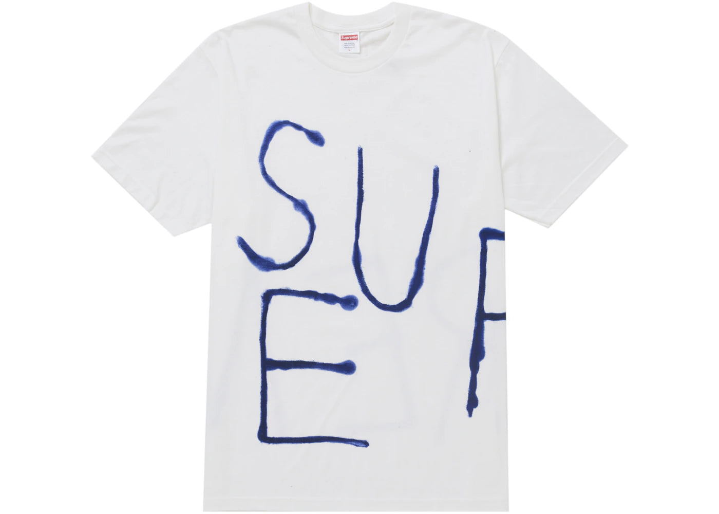 Supreme Painted Tee White