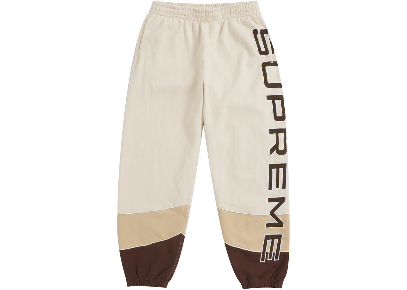 Supreme Paneled Sweatpant Natural