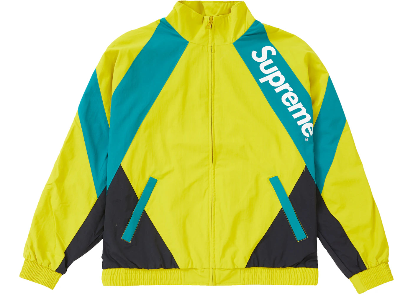 Supreme Paneled Track Jacket Light Gold