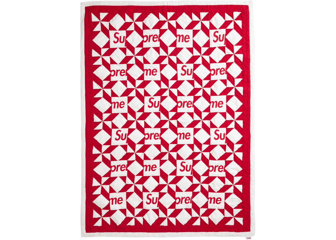 Supreme Patchwork Quilt Red