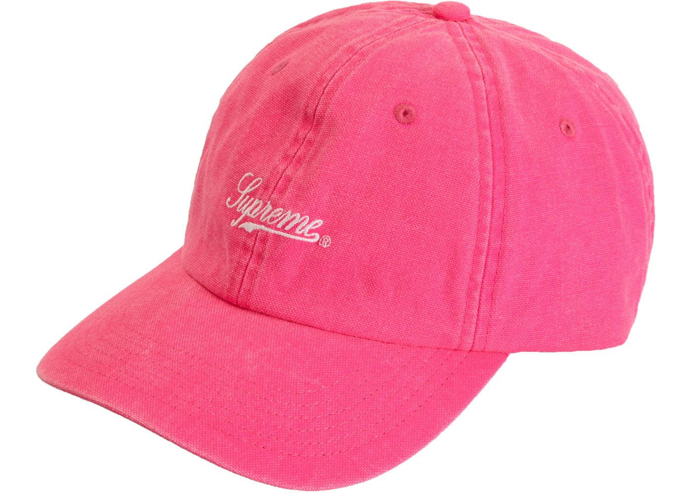 Supreme Pigment Print Script Logo 6-Panel Pink