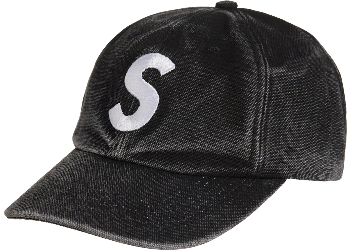 Supreme Pigment S Logo 6-Panel Black
