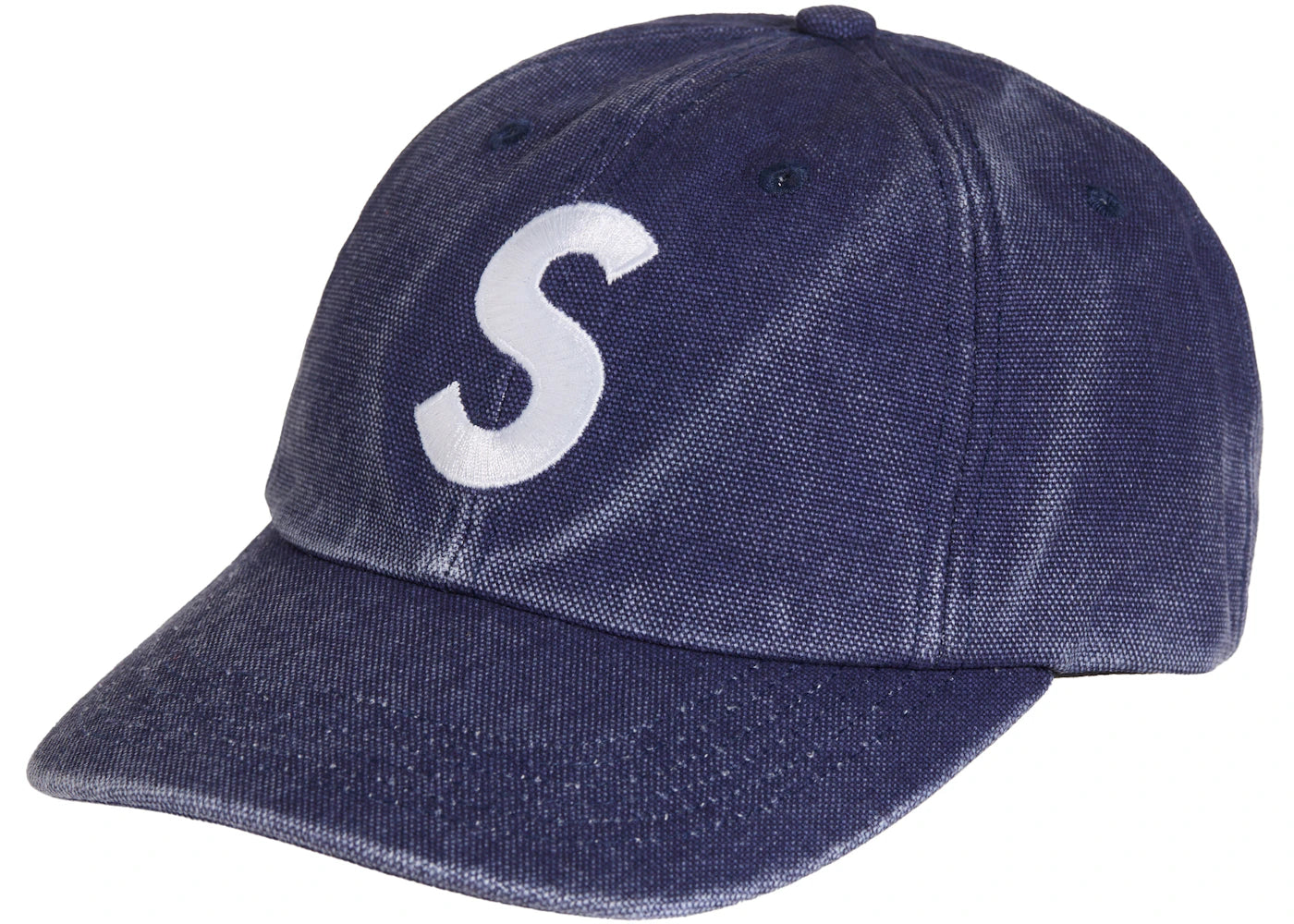 Supreme Pigment S Logo 6-Panel Navy