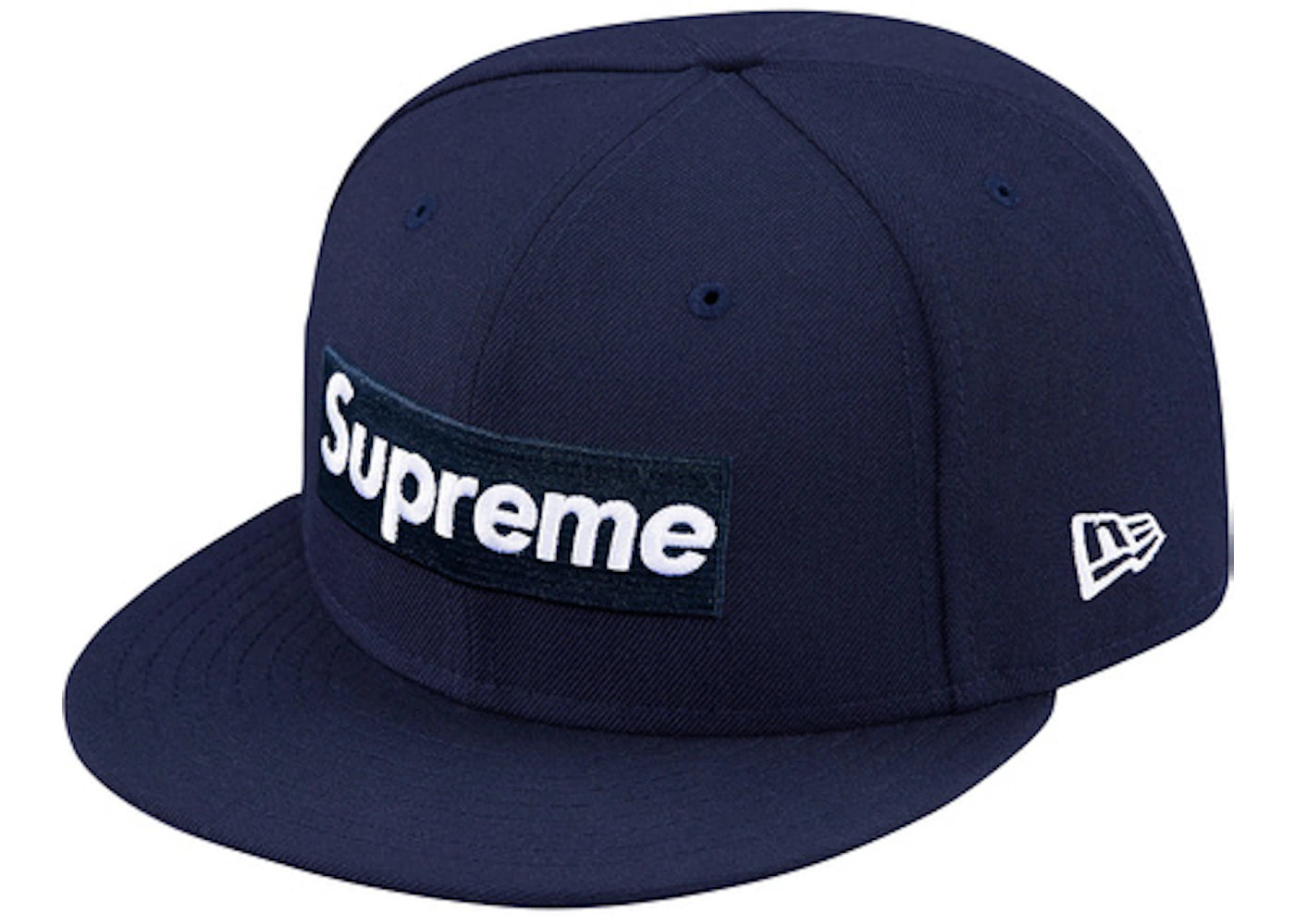 Supreme Playboy Box Logo New Era Cap Navy