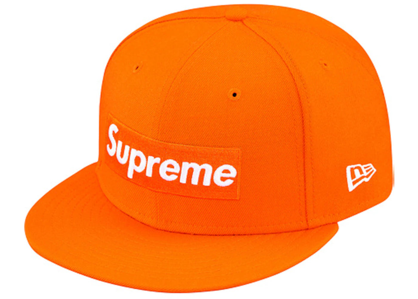 Supreme Playboy Box Logo New Era Cap Orange