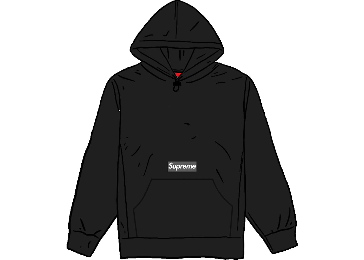 Supreme Polartec Hooded Sweatshirt (FW20) Black