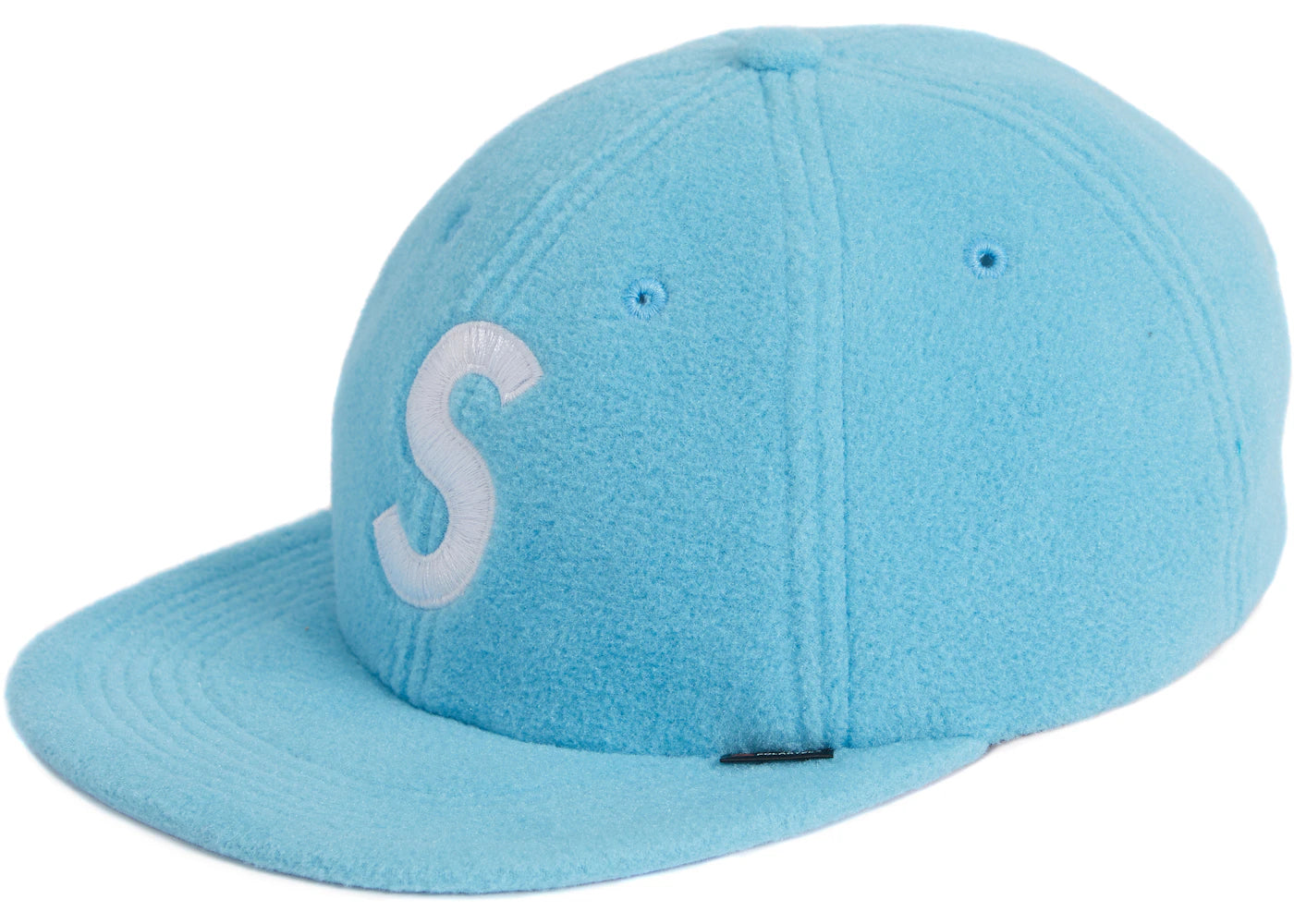 Supreme Polartec S Logo 6-Panel Light Blue