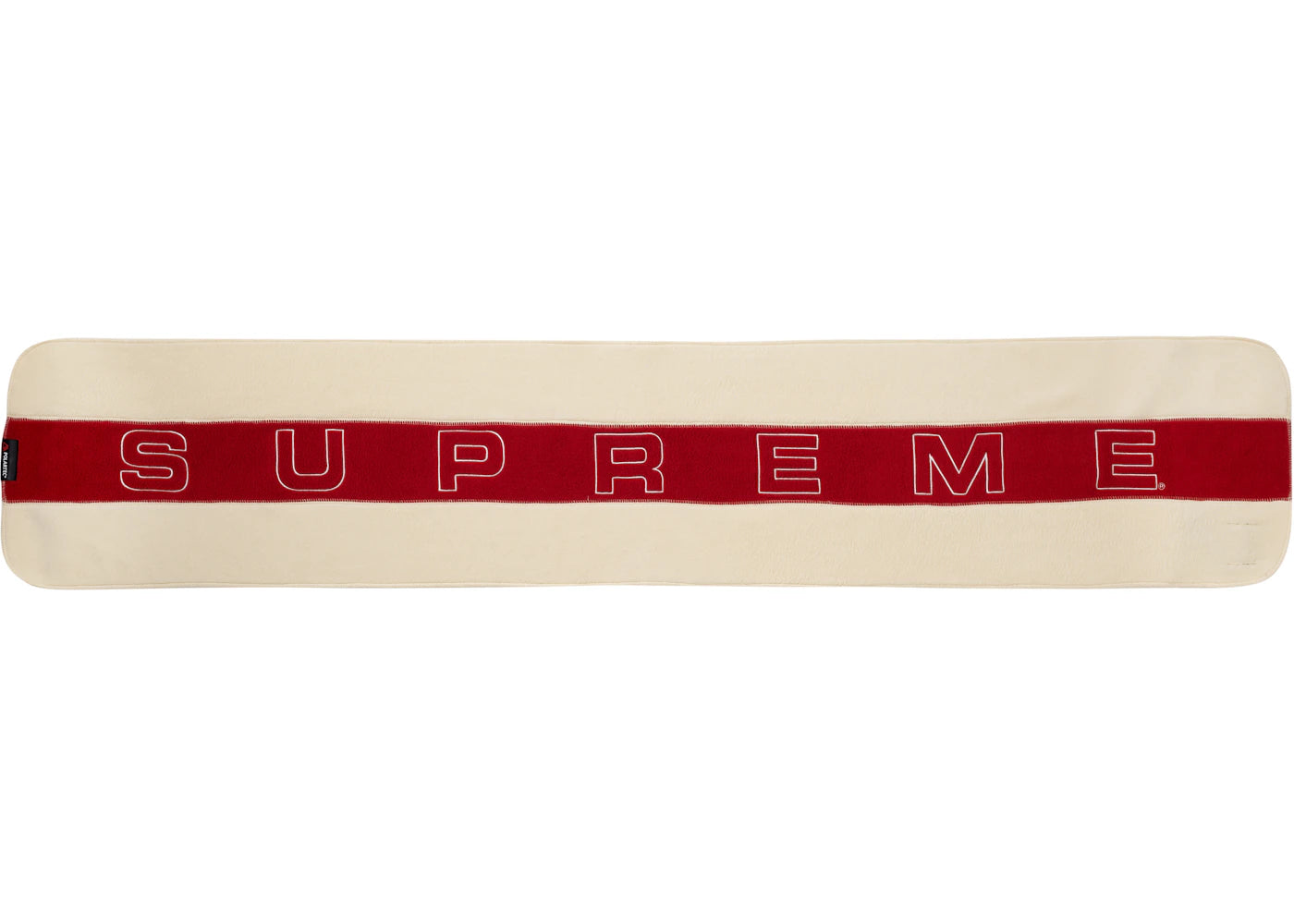 Supreme Polartec Scarf Natural
