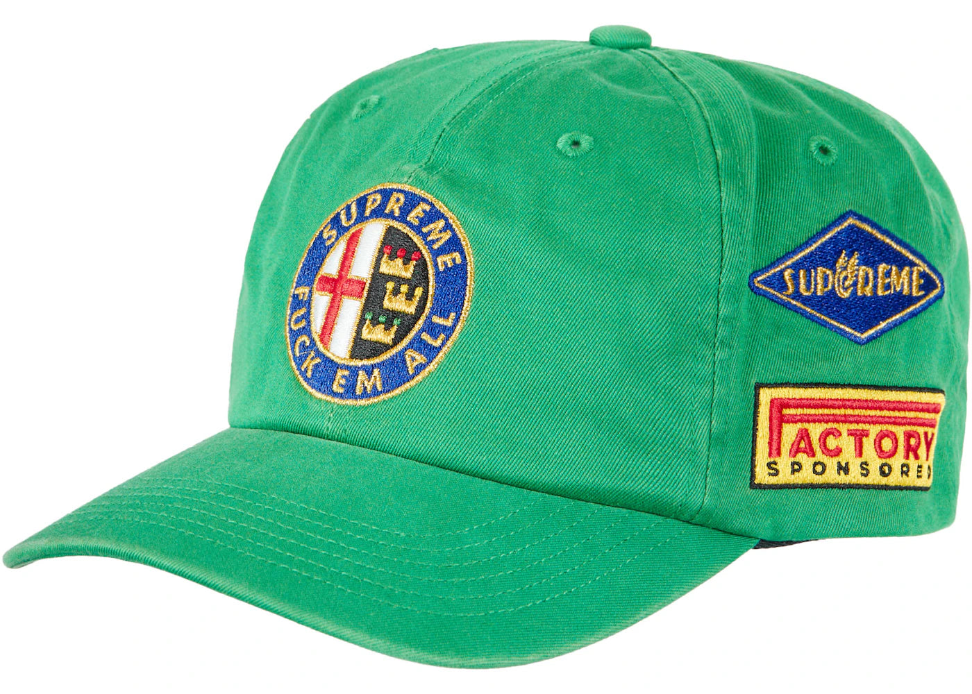 Supreme Racing 6-Panel Green