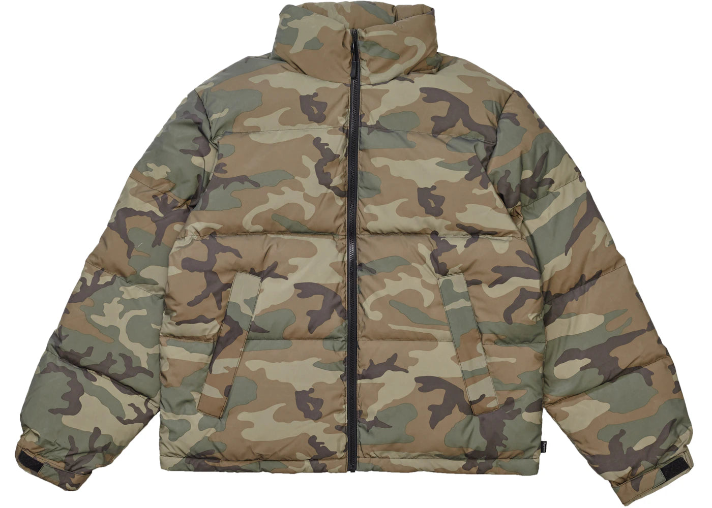 Supreme Reflective Camo Down Jacket Woodland Camo